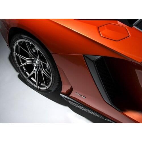 Carbon fiber side vents scoops For Aventador carbon fiber side air intaker LP720 LP740