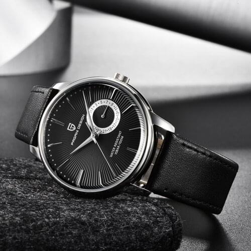 Pagani Design 2021 Mens Quartz Watch Soldiers Watch 10bar Waterproof Sports Watch Genuine Belts Mens Watch Relogio Masculino