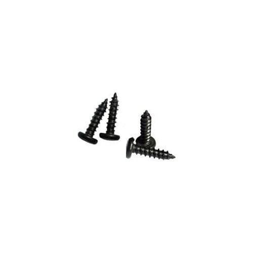 Wkooa M1.7x8 Black Miniature Screw Micro Screw Philips Round Head Self Tapping Screws