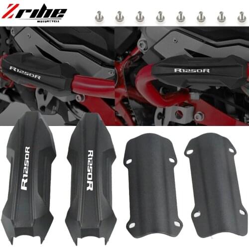 FOR BMW R1250RS R 1250RS 2019 2020 2021 Motorcycle Accessories 25mm Crash Bar Bumper Engine Guard Protection R1250RS LOGO