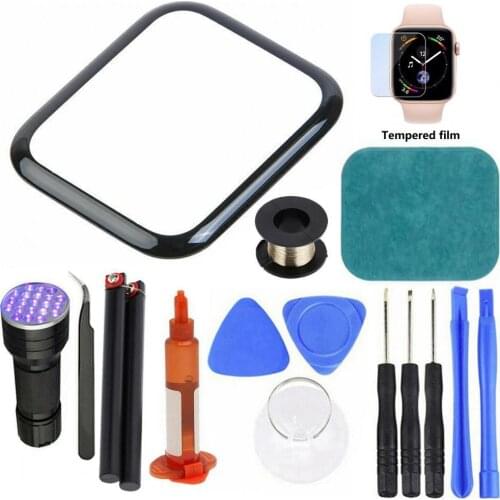 Screen repair kit for Apple Watch Series 2/3/4/5/6 38mm 42mm 40mm 44mm front UV glue screen repair kit glass replacement kit