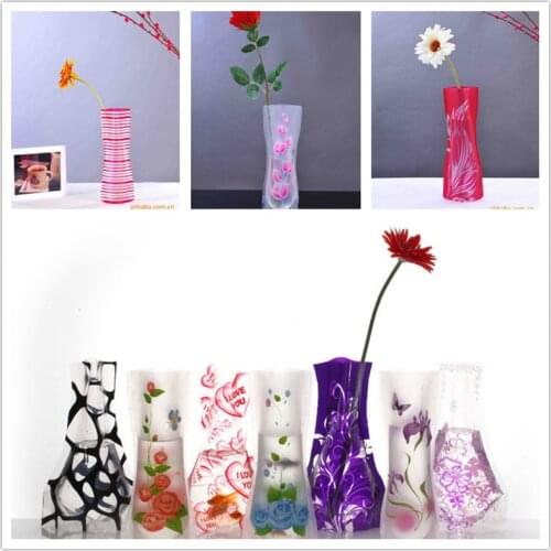Foundtwo Plastic Flower Vases