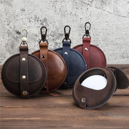 Leather Earphone Storage Case for Huawei Freebuds3 Bluetooth Wireless Earphone Protective Case Full Cover With Metal Buckle