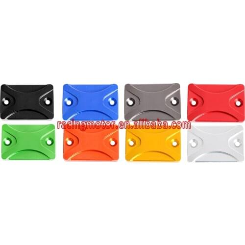 CNC Billet Brake Reservoir Cylinder Cover For Kawasaki Z300 Ninja 250R 300 KLX250 KLX650 KDX250 KLR650 KLF300 KVF360 KVF650