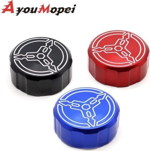 Motorcycle CNC Rear Brake Fluid Reservoir Cover Cap For Yamaha MT07 FZ07 MT03 MT FZ 07 03 MT09 FZ09 FZ 09 MT25 MT 07 MT 09 MT 03
