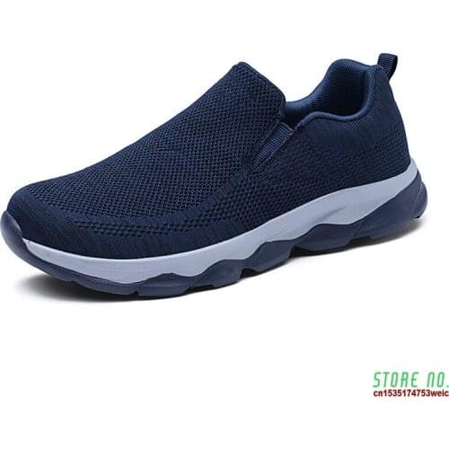 2020 Outdoor for adult men road running jogging walking sports shoes high-quality lace-up Breathable mesh male sneakers