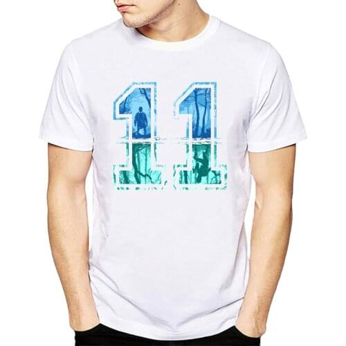 2019 New Summer Stranger Things t-shirt Punk 11 eleven T shirt Men Hipster Street wear tees Cool Tops