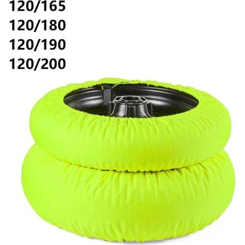 New No Digital Racing Motorcycle Universal Tyre Warmer Tire Warmer Front and Rear 120/180 120/190 120/200 Motorbike Tire Heater