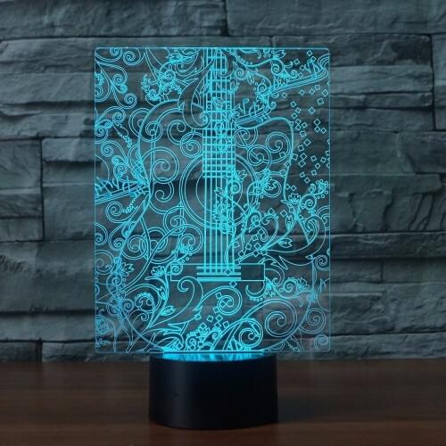 LED 3D Night Lights Visual Illusion 7 Color Change For Home Decoration Table Lamp Amazing Optical Illusion 3D lamp Gift