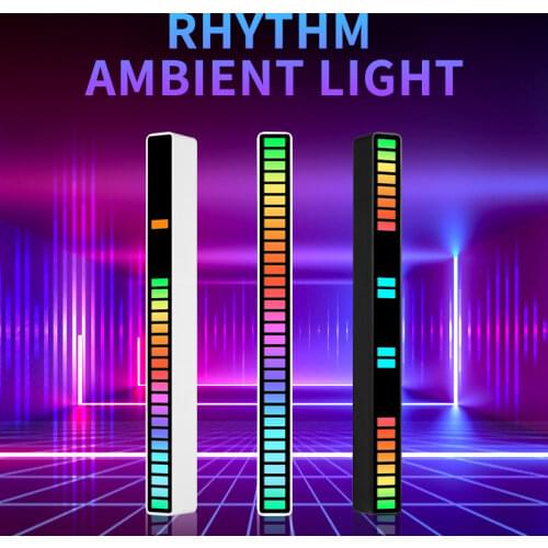 OKEEN Led Strip Lights Sound Control Pickup RG Voice-Activated Music Rhythm USB Auto Home Decoration Atmosphere Lamp