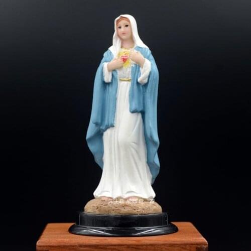 The holy heart The sacred heart of the virgin Mary is a 15CM Catholic relic home decoration