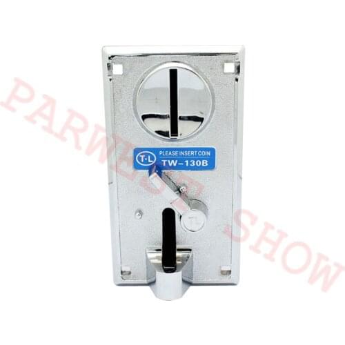 TW-130B Coin Acceptor Advanced Front Entry Single Coin Selector Comparable Coin Selector for Vending Machine Arcade Game Machine