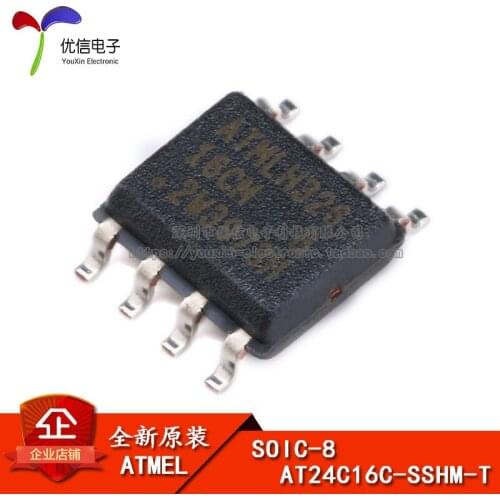 AT24C16C-SSHM-T EEPROM 16Kbit 8 1MHz I2C