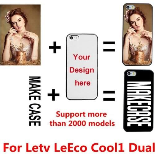 DIY Personalized custom photo name Customize printing your design picture cover case for Letv LeEco Cool1 Dual