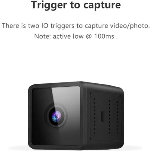 Firefly Micro Cam 2 160 Degree 2.5K HD Recording FPV Action Camera Built-in Battery Low Latency for RC Drone Car Airplane