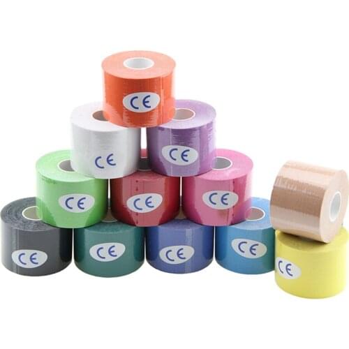3.8 Cm * 5 M Sports Tape Elastic Bandage Sports Tape Sports Paste Ergonomic Tape Adhesive Sports Self-adhesive Tape
