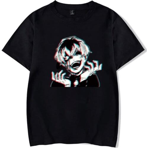 Tokyo Ghoul Anime O-neck T-shirt Fashion Unisex Cloth