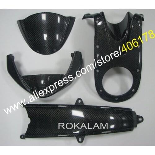 Hot Sales,Really Carbon Fiber 4 Pieces Body Fairing For Ducati 696 1100 796 1100S 795 Aftermarket Motorcycle Parts