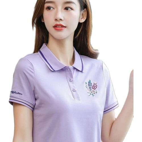 HUARENMEI Women's Polo Shirts