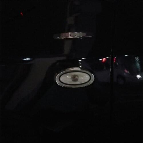 Yimaautotrims Turn Signal Indicator Lights Chromium Styling Cover Trim For Nissan Cube Juke Leaf Note Micra March 2012 - 2016