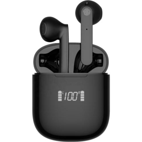 TWS true wireless bluetooth headset stereo digital display in-ear sports noise reduction HiFi 9D bass headset with microphone