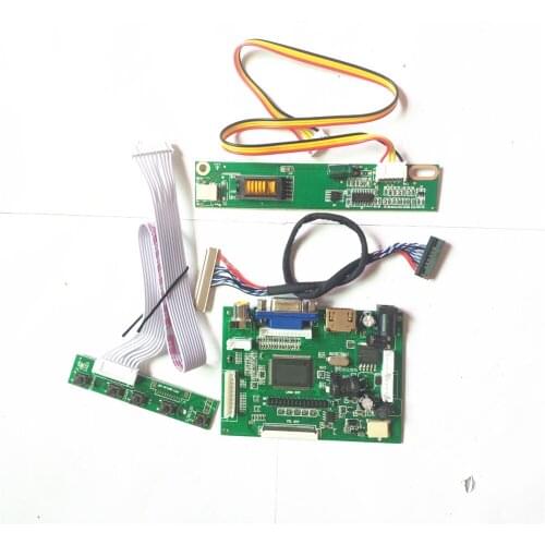 Fit QD14TL02 Rev.01/Rev.02/Rev.03/Rev.05/Rev.06 30-Pin LVDS 1CCFL screen 14.1 VGA HDMI-Compatible AV 1280*800 controller board