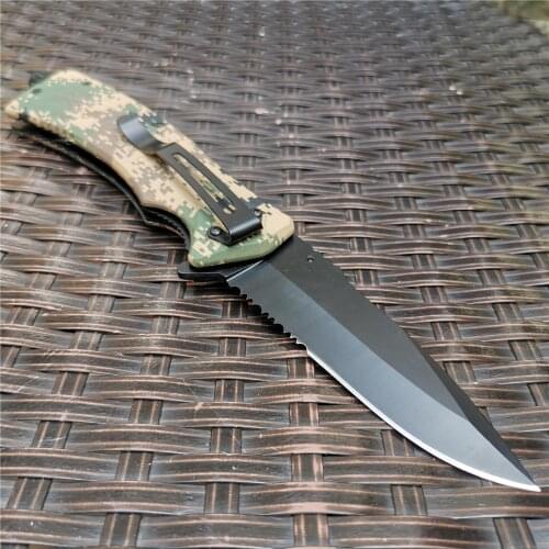 High Hardness Folding Knife Camping Tactical Outdoor Tool Multi-function Survival Field Survival Knife Hunting Knife