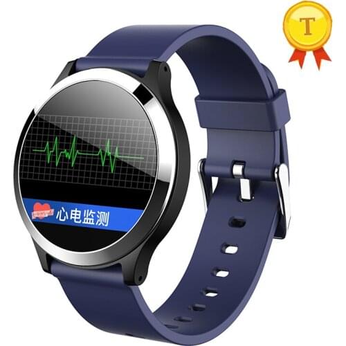 1.22 inch IPS Smart Watch Men ECG+PPG Smart Band Heart Rate Blood Pressure Monitor Step Fitness Tracker Smart watch wristwatch