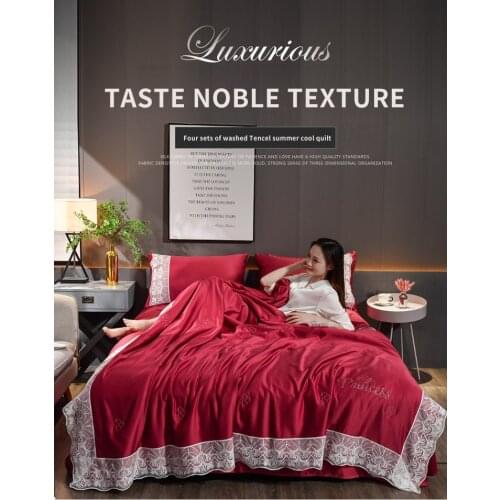 Air conditioning quilt core single double summer thin quilt cotton filled quilted not easy to fade and not to easy to pilling