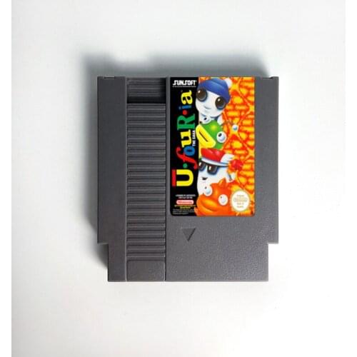 Ufouria - The Saga For 8 Bit Video Game Console 72 pins Game Cartridge Card For Nes Video Game Console