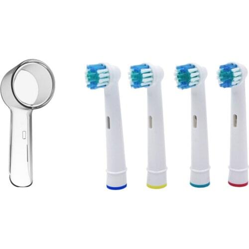 4pcs/8pcsSet ToothBrush Head Protective Cover Case Cap Suit Oral b Brush Heads for Home Dust Clear Travel Camping