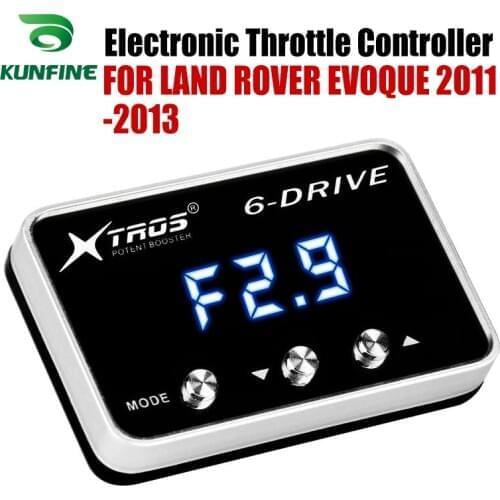 Car Electronic Throttle Controller Racing Accelerator Potent Booster For LAND ROVER EVOQUE 2011-2013 Tuning Parts Accessory