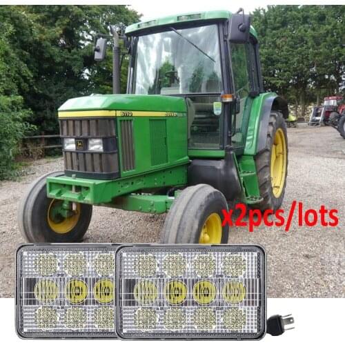 60W Led Headlight For John Deere Tractor 6110L,6210L,6310L,6410L,6510L,7200,7400,7600,7700,7800,5105,6405,6605 x2pcs/lots