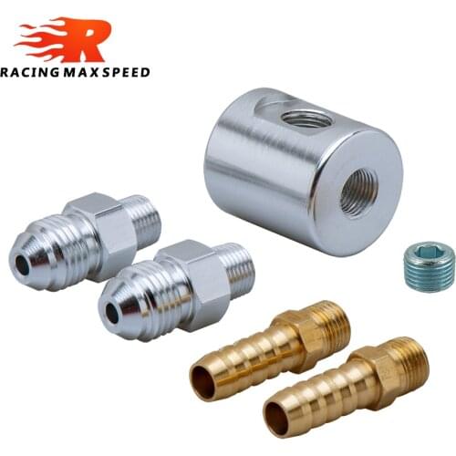 1/8 NPT Fuel Pressure Gauge adaptor kit For fuel injection systems