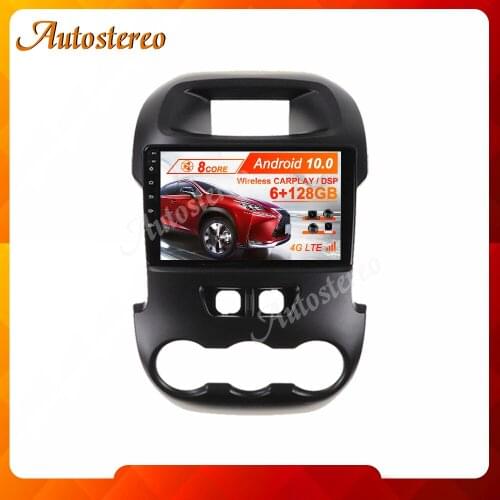 For Ford Ranger F250 2011-2015 9" &Tesla Style Android 10.0 Car GPS Navigation Head Unit Multimedia Player Auto Radio Recorder