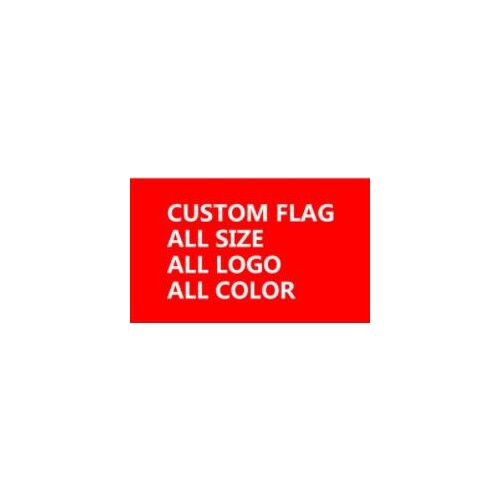 Custom gift flag 30X45cm single side Polyester we design any logo any color hot cutting no grommet decoration Custom flag banner