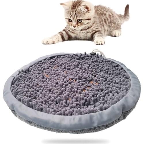 Pet Dog Snuffle Mat Nosework Trainer Blanket Pet Feeding Mat Interactive Toy