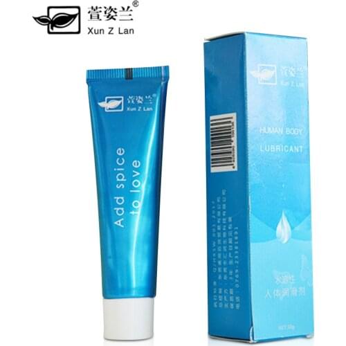 1pcs 30g Unisex Water Soluble Based Intimate Goods Anal Lubricant Oil for Men and Women Lube Body Massage Cream Gel Grease Adult