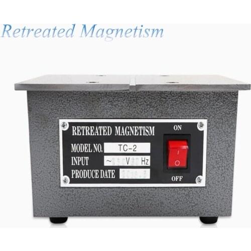 Powerful Demagnetizer Metal Mold Grinder Plane Small Demagnetization Machine Retreated Magnetism Machine Degaussing Device STC-2