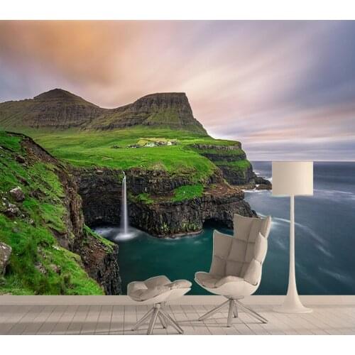 Natural Seaview Walls Papers Home Decor Wall Paper 3d Wallpapers for Living Room Wallpaper Contact Peel Stick Murals Rolls