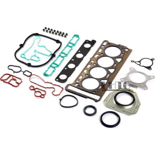 One Set Standard Engine Overhaul Rebuild Gaskets Seals Repair Kit For V W AUDI A3 A4 TT SKODA SEAT 1.8 TSI