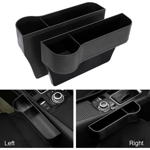 Car Seat Organizer Crevice Storage Box Car Organizer Gap Slit Filler Holder For Wallet Phone Slit Pocket Auto Car Accessories