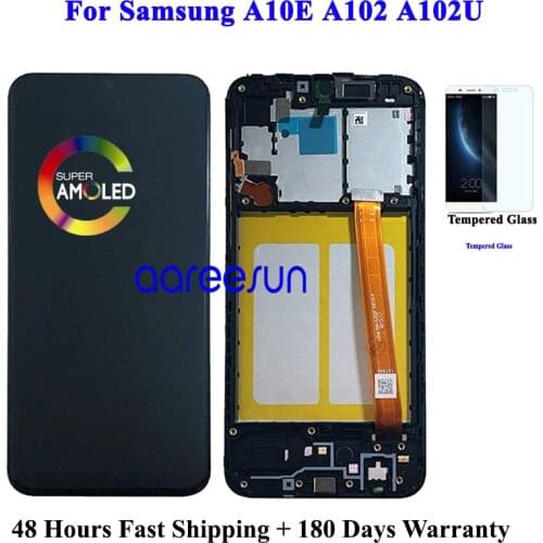 LCD Screen Original For Samsung A10E LCD A102 lcd For Samsung A102 A102U Display LCD Screen Touch Digitizer Assembly