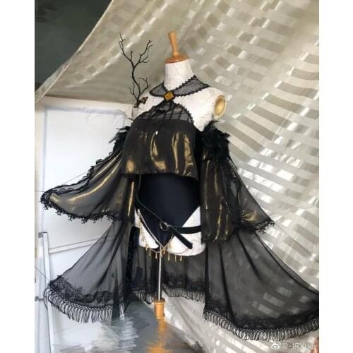 [Customized] Game Arknights Shining Swimming Suit New Skin Quiet Midnight Cosplay Costume Unisex Halloween Free Shipping 2019