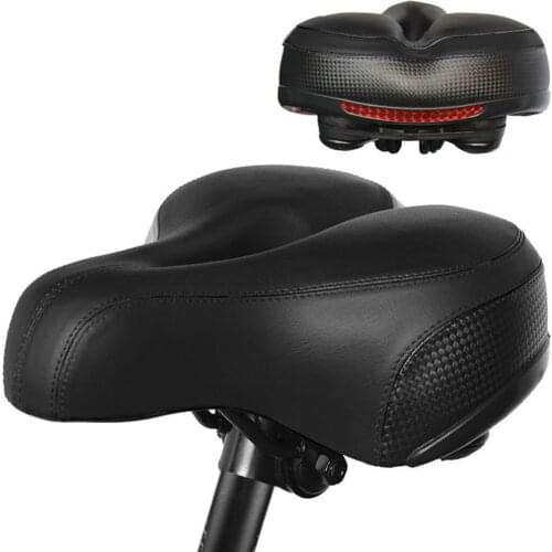 Bicycle seat cushion soft shock absorption seat Anshan ground vehicle thickened cushion saddle seat sub seat bicycle accessories