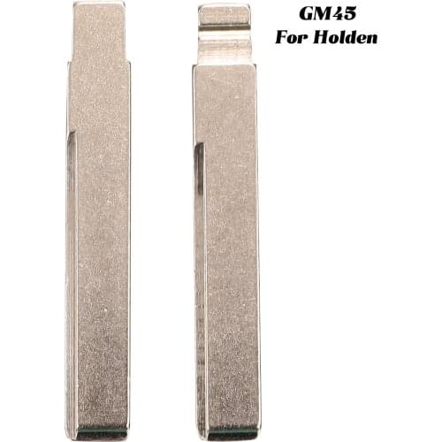 Jingyuqin Remote Smart Car Emergency Key Blade Fob For Holden Commodore 2006-2013 Key Blade GM45 Replacement