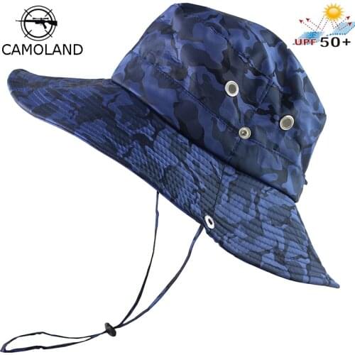 UPF 50+ Sun Hat Bucket Summer Men Women Fishing Boonie Hat Sun UV Protection Long Large Wide Brim Bob Hiking Outdoor Beach Cap