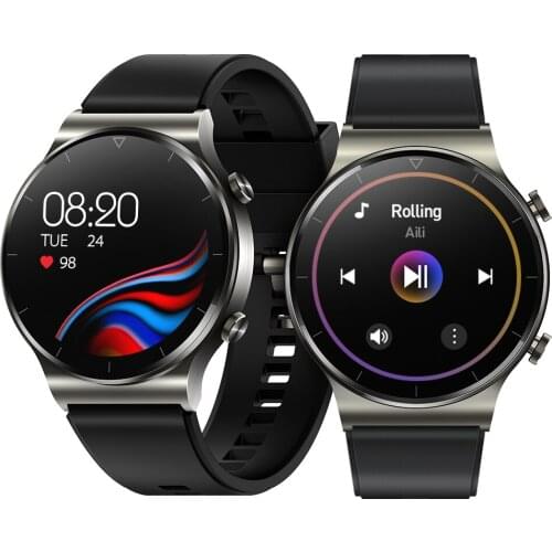 UMOUM91 Smart Watch with TWS Bluetooth Call Offline Music Men Women Fitness Bracelet Sports for iOS Android Xiaomi Samsung Phone