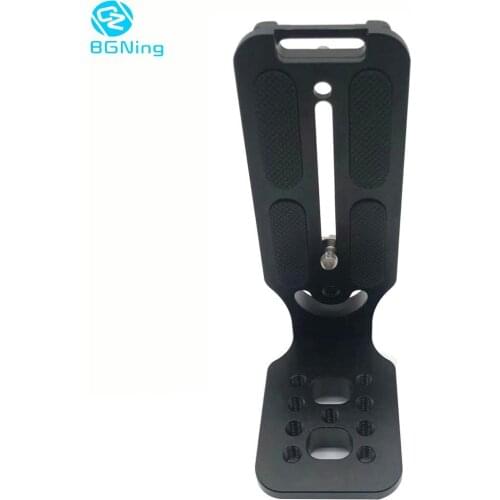 Universal SLR DSLR Camera L-Shaped Plate Quick Release Board Holder Vertical Shoot Bracket 1/4" Screw for Canon Nikon Sony