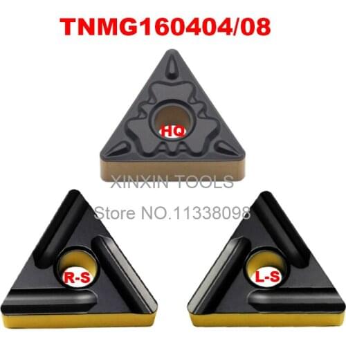 TNMG160404-TM TNMG160408-TM/HQ/CQ/R-S/L-S/PM/CM Bi color coating cutting blade cnc carbide inserts blade external turning tool